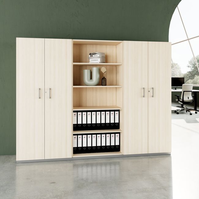 CHOICE Schrankwand | 5OH, 2400 x 1820 mm, Sandesche