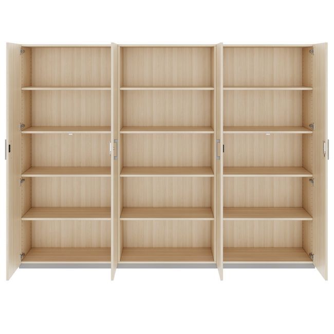 CHOICE Schrankwand | 5OH, 2400 x 1820 mm, Sandesche