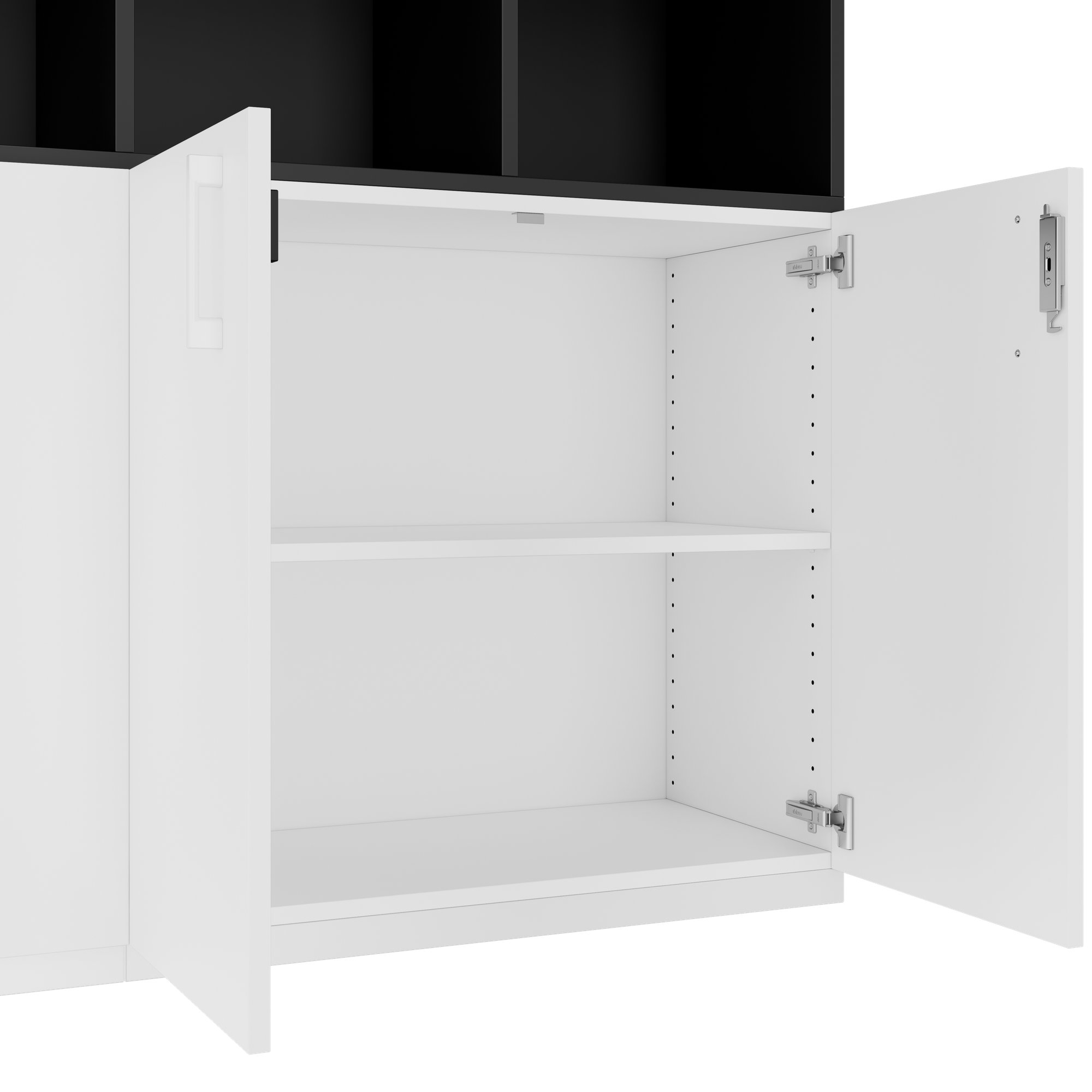 CHOICE Schrankset | 3OH, 1600 x 1130 mm, Weiss - 7 Main Image