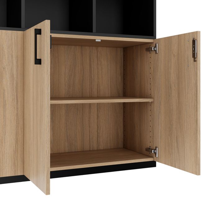 CHOICE Schrankset | 3OH, 1600 x 1130 mm, Bernsteineiche