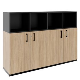 CHOICE Schrankset | 3OH, 1600 x 1130 mm, Bernsteineiche