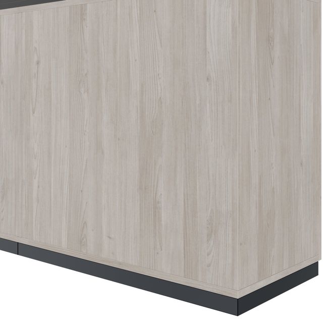 CHOICE Schrankset | 3OH, 1600 x 1130 mm, Nordeiche grau