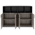 CHOICE Schrankset | 3OH, 1600 x 1130 mm, Nordeiche grau - 4 Thumbnail Image