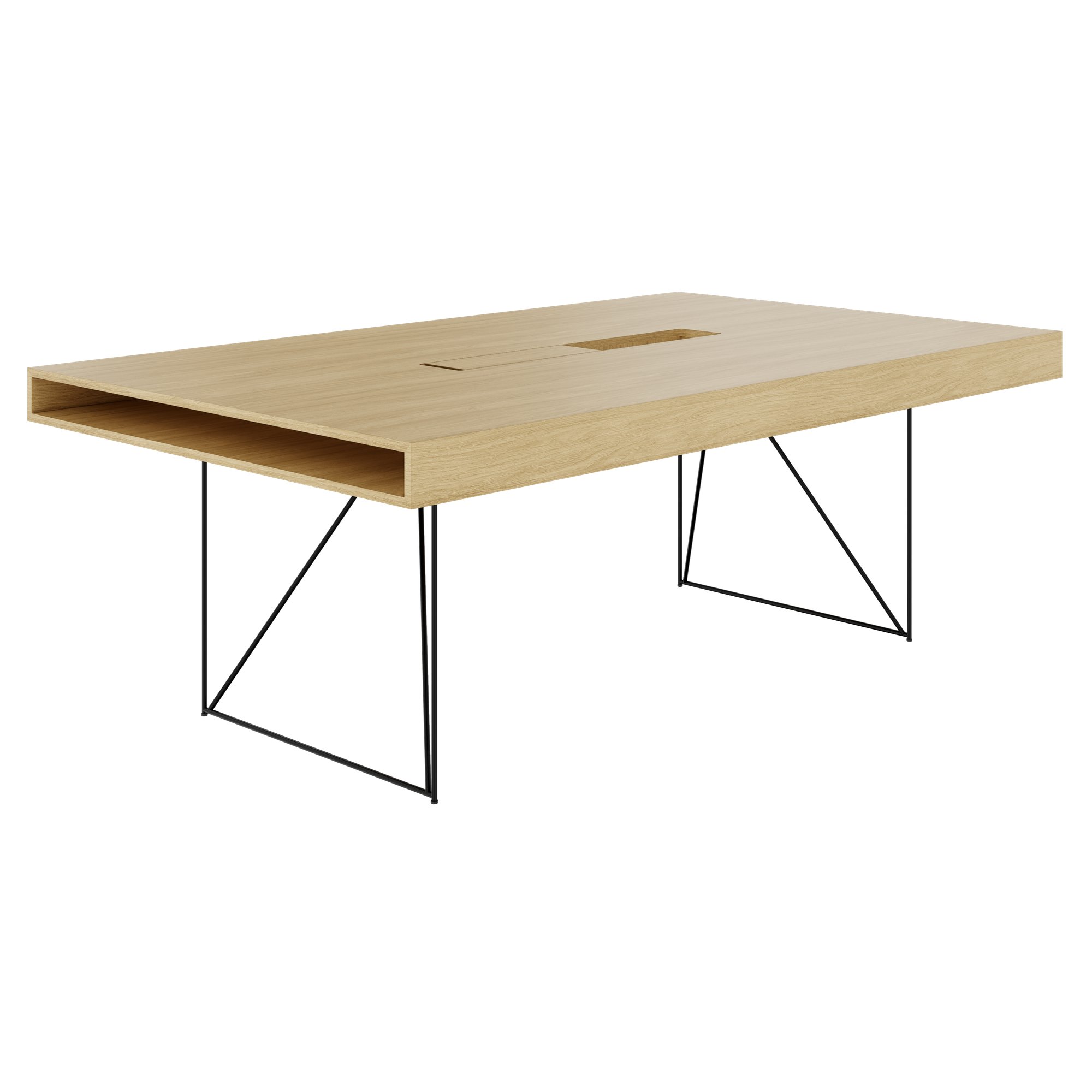 AIR EXECUTIVE Konferenztisch | 2200 x 1300 mm (8 Personen) - 1 Main Image