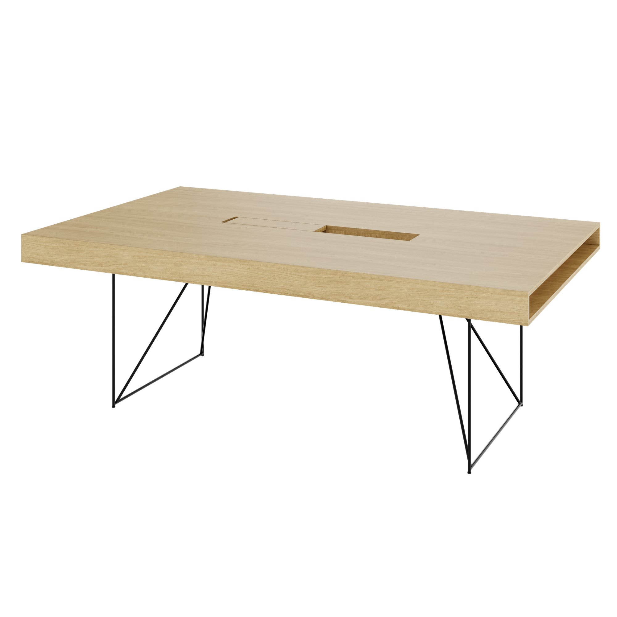 AIR EXECUTIVE Konferenztisch | 2200 x 1300 mm (8 Personen) - 4 Main Image