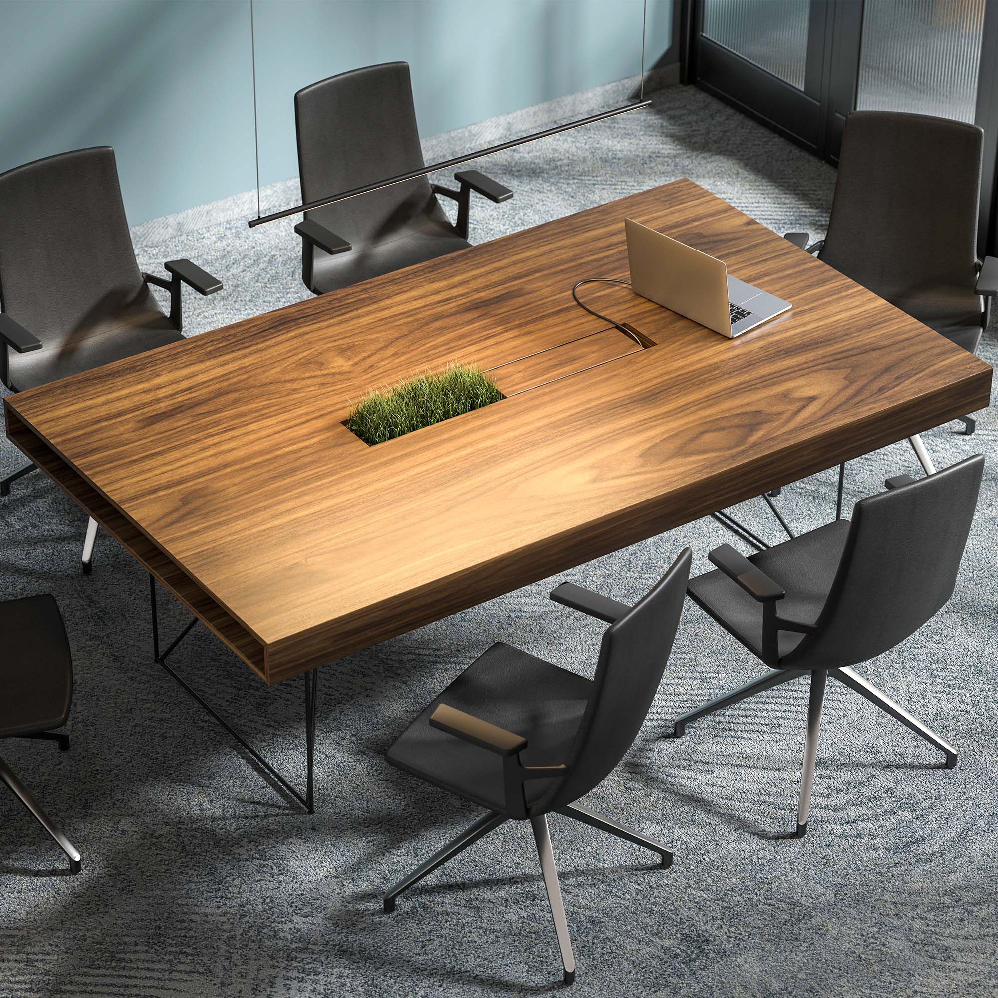 AIR EXECUTIVE Konferenztisch | 2200 x 1300 mm (8 Personen) - 5 Main Image