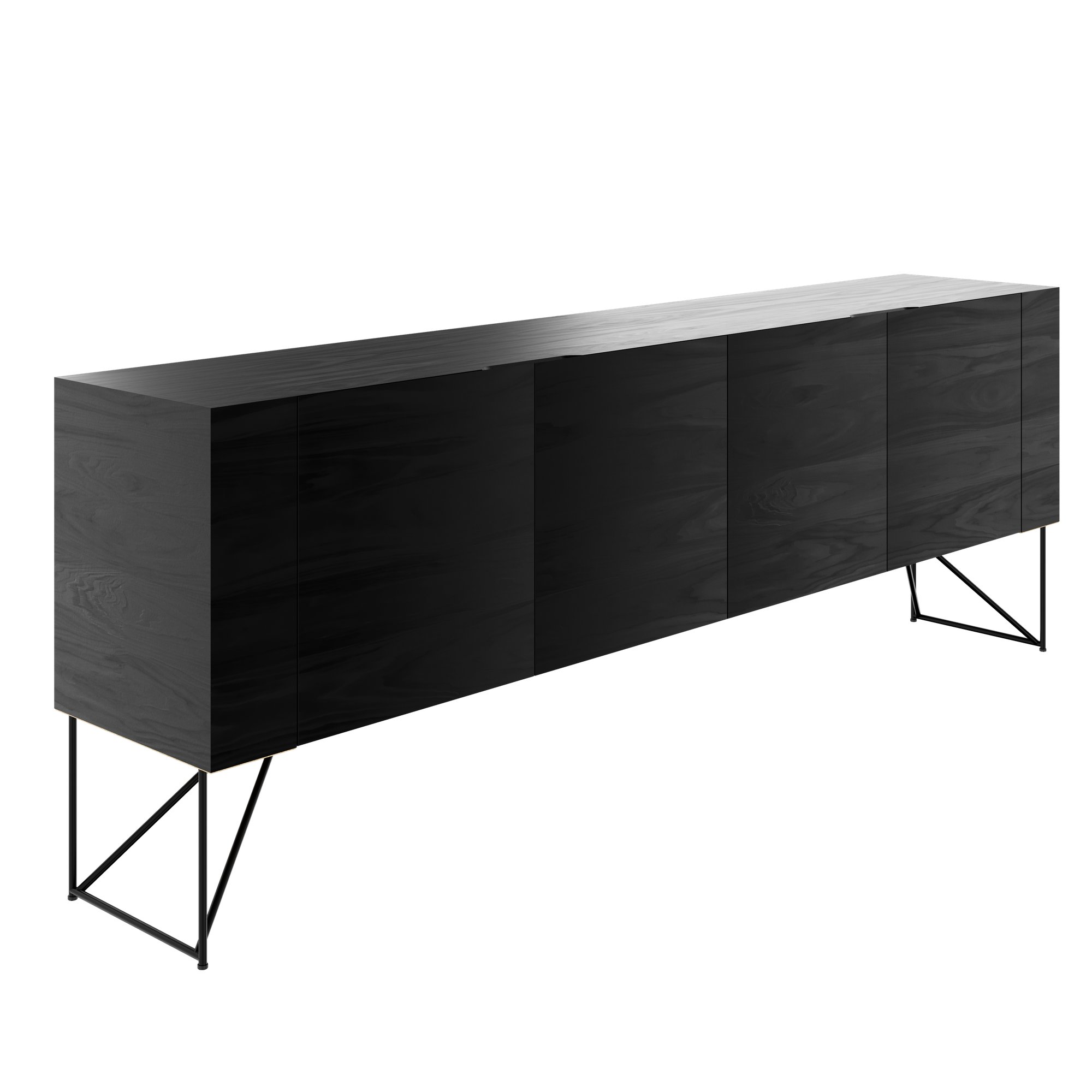 AIR EXECUTIVE Sideboard | 2200 x 780 mm, Echtholzfurnier - 12 Main Image