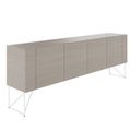 AIR EXECUTIVE Sideboard | 2200 x 780 mm, Echtholzfurnier AIR EXECUTIVE Sideboard | 2200 x 780 mm, Echtholzfurnier