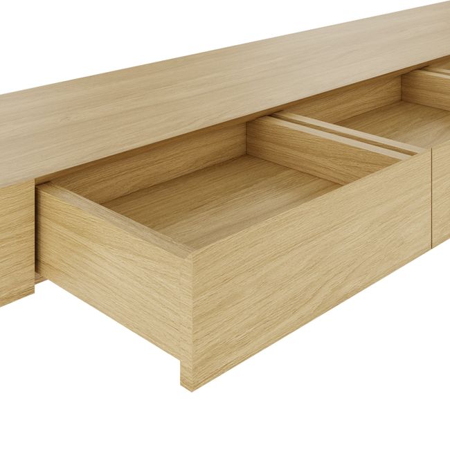 AIR EXECUTIVE Wandregal | 2200 x 150 mm, Echtholzfurnier