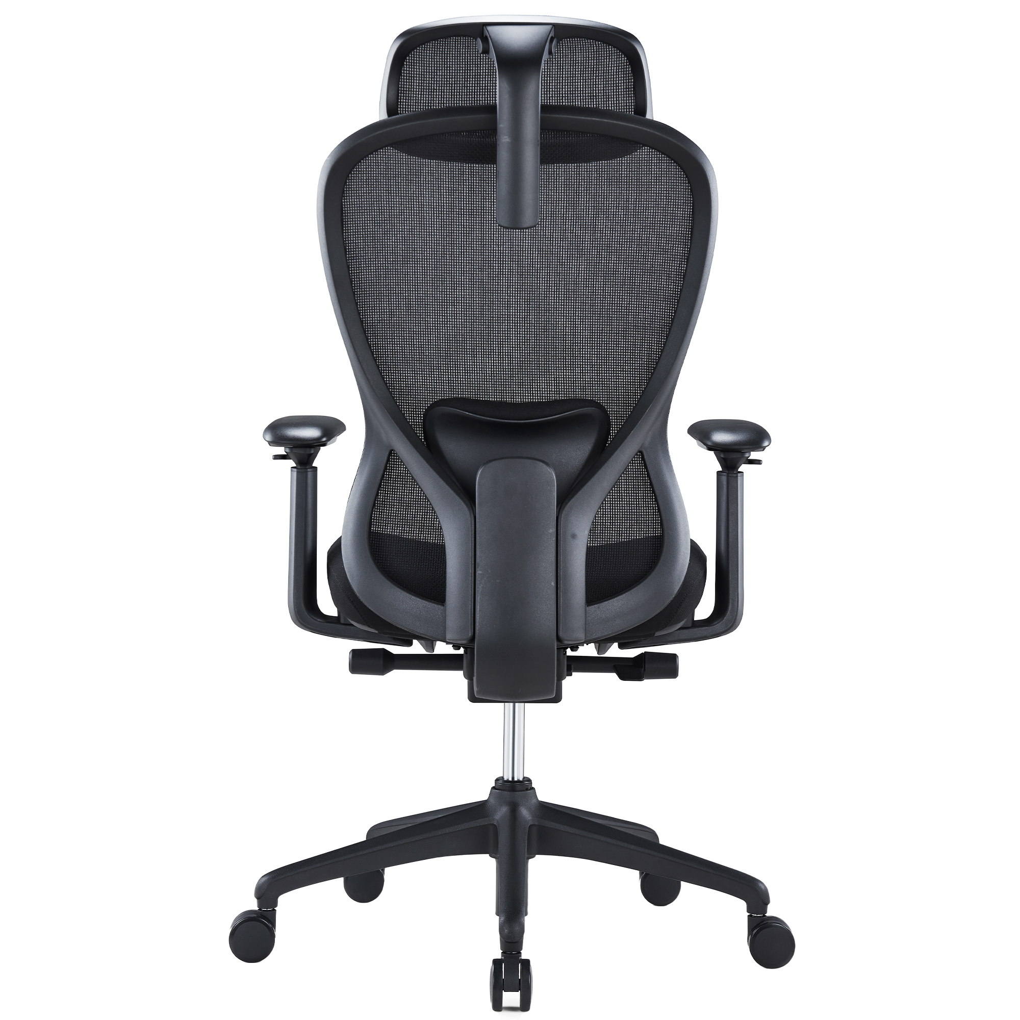 ACTIVE PRO Siège de bureau pivotant | Mécanisme synchrone, accoudoirs 4D, noir - 5 Main Image