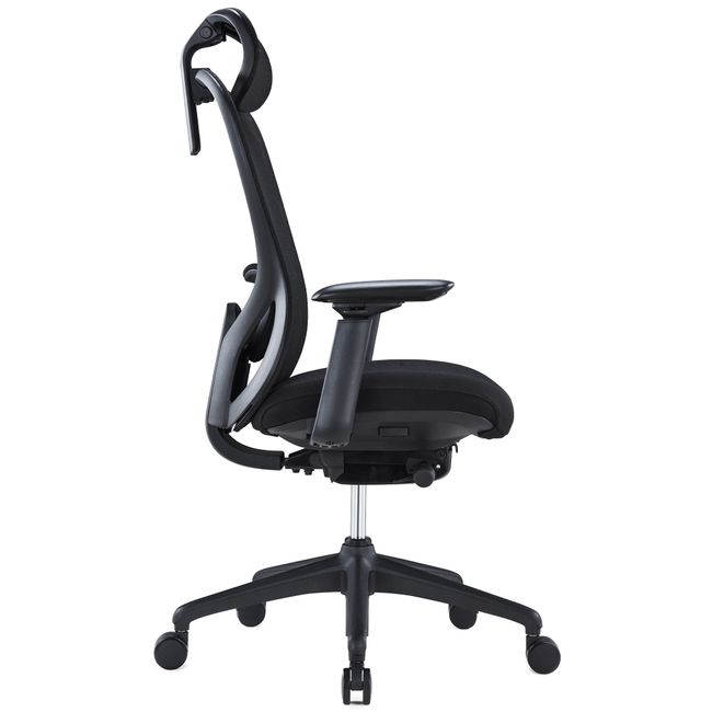 ACTIVE PRO Bürodrehstuhl | Synchronmechanik, 4D-Armlehnen, Schwarz