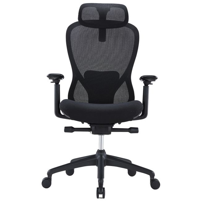 ACTIVE PRO Bürodrehstuhl | Synchronmechanik, 4D-Armlehnen, Schwarz