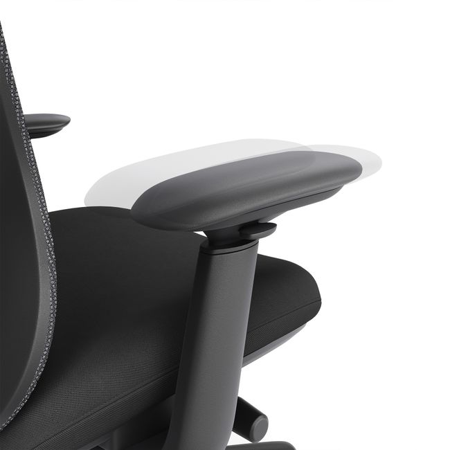 ACTIVE PRO Bürodrehstuhl | Synchronmechanik, 4D-Armlehnen, Schwarz