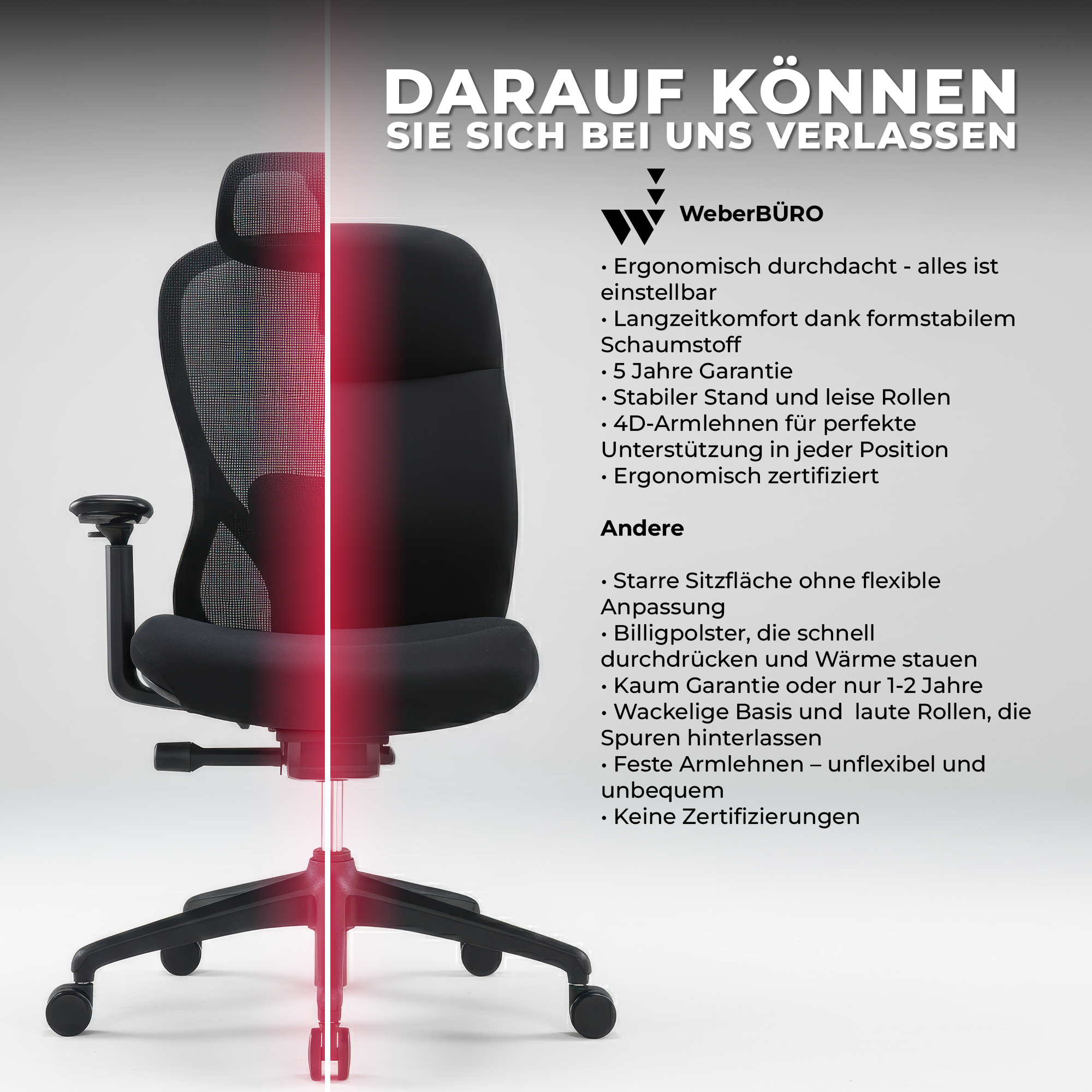 ACTIVE PRO Bürodrehstuhl | Synchronmechanik, 4D-Armlehnen, Grün - 17 Main Image