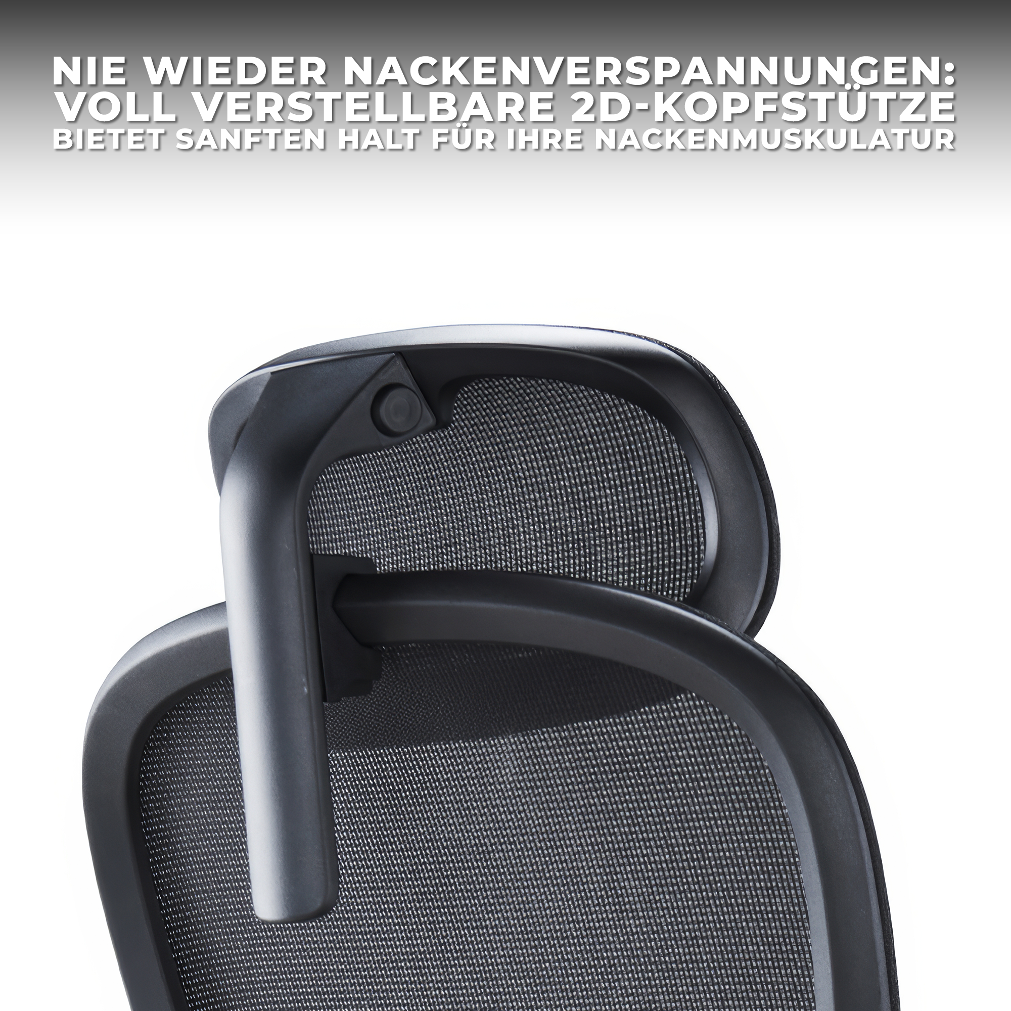 ACTIVE PRO Bürodrehstuhl | Synchronmechanik, 4D-Armlehnen, Grau - 12 Main Image