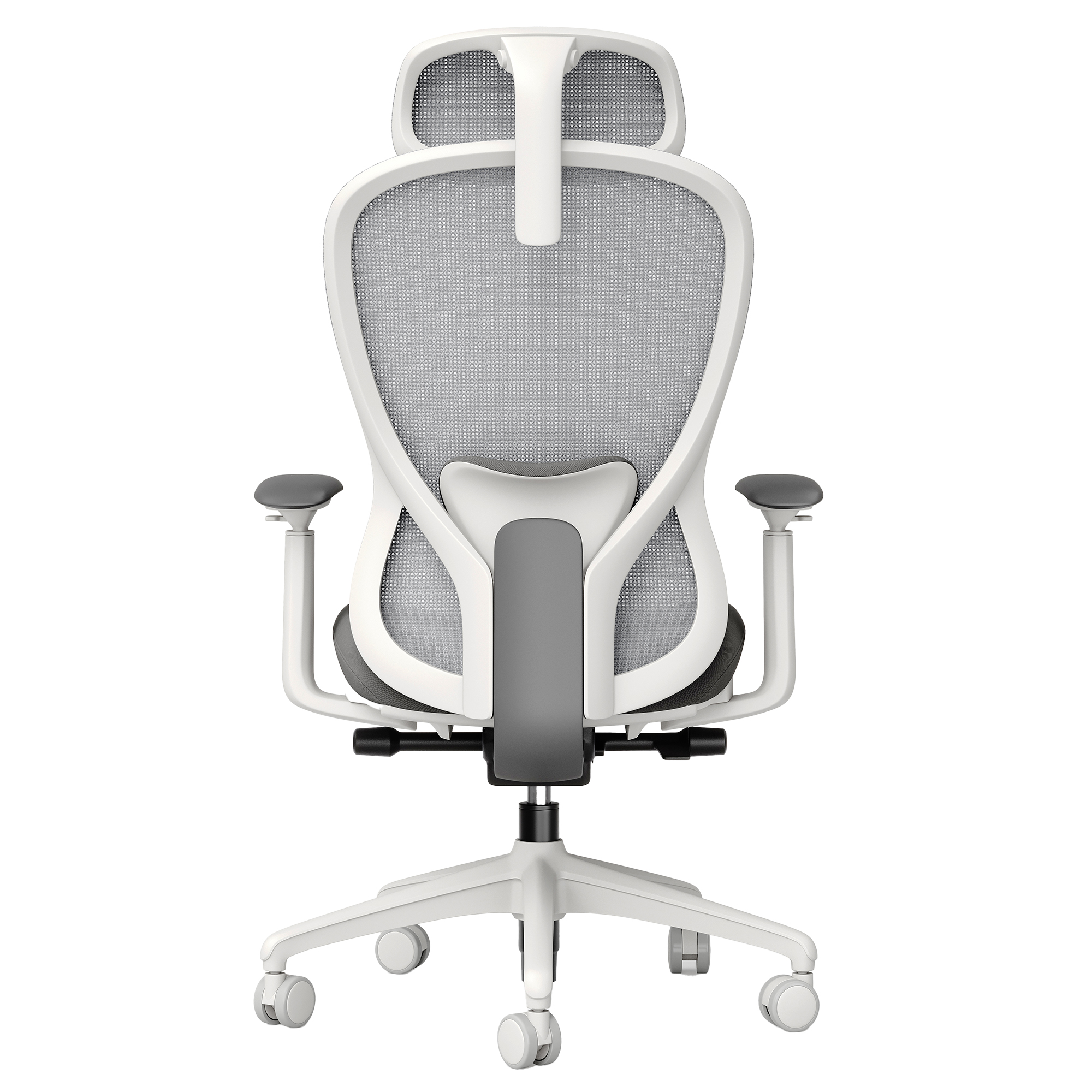 ACTIVE PRO Bürodrehstuhl | Synchronmechanik, 4D-Armlehnen, Grau - 5 Main Image