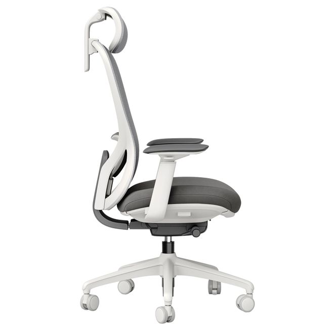 ACTIVE PRO Bürodrehstuhl | Synchronmechanik, 4D-Armlehnen, Grau