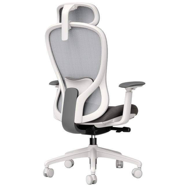 ACTIVE PRO Bürodrehstuhl | Synchronmechanik, 4D-Armlehnen, Grau