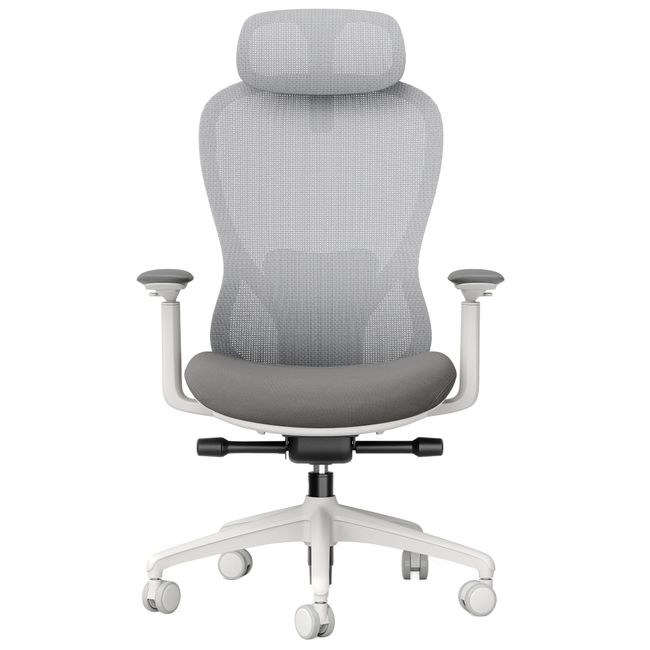 ACTIVE PRO Bürodrehstuhl | Synchronmechanik, 4D-Armlehnen, Grau