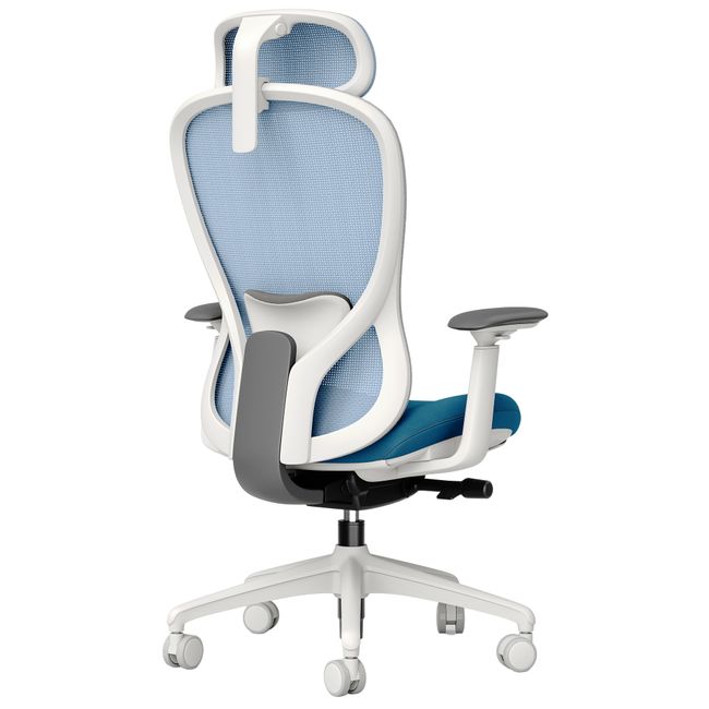 ACTIVE PRO Bürodrehstuhl | Synchronmechanik, 4D-Armlehnen, Blau