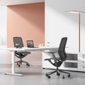 Bloom office swivel chair | 3D armrests, headrest, gray - 2 Thumbnail Image