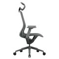 Bloom office swivel chair | 3D armrests, headrest, gray - 3 Thumbnail Image