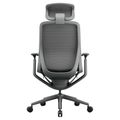 Bloom office swivel chair | 3D armrests, headrest, gray - 5 Thumbnail Image
