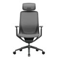 Bloom office swivel chair | 3D armrests, headrest, gray - 6 Thumbnail Image