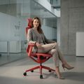 Chaise pivotante Bloom Office | Accoudoirs 3D, appui-tête, corail - 9 Thumbnail Image