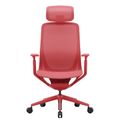Bloom office swivel chair | 3D armrests, headrest, coral - 6 Thumbnail Image