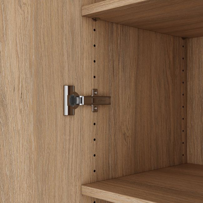 CHOICE Schrankset | 2OH, 2400 x 785 mm, Bernsteineiche