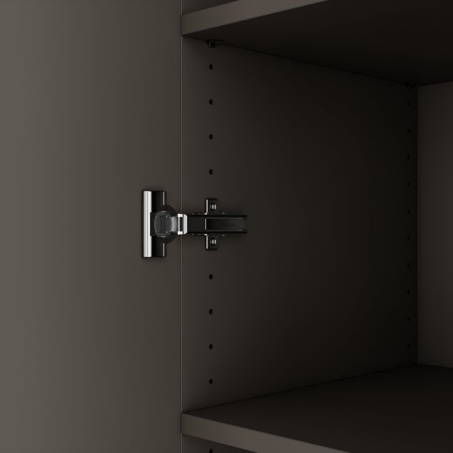 CHOICE Schrankset | 2OH, 2400 x 785 mm, Cubanitgrau