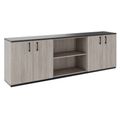 CHOICE Set di armadietti | 2oh, 2400 x 785 mm, grigio di quercia nord - 1 Thumbnail Image