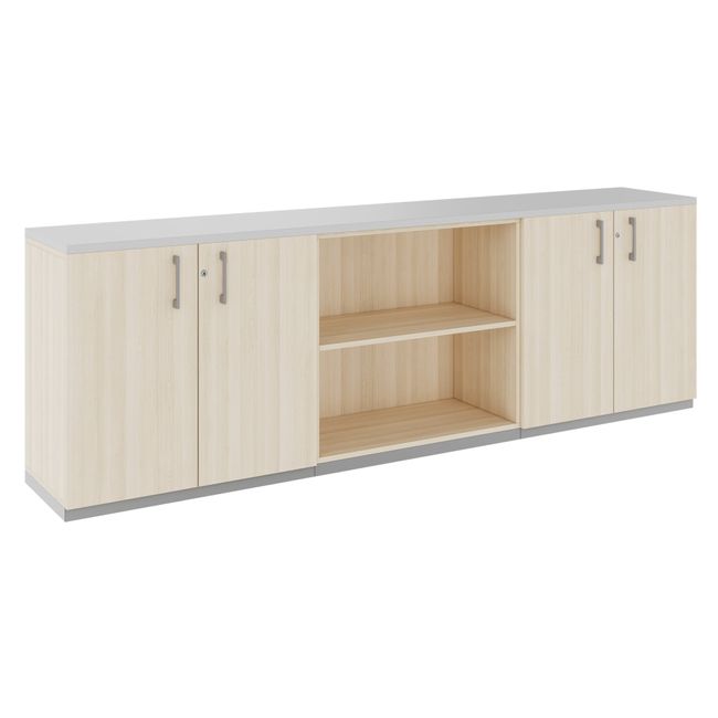 CHOICE Schrankset | 2OH, 2400 x 785 mm, Sandesche