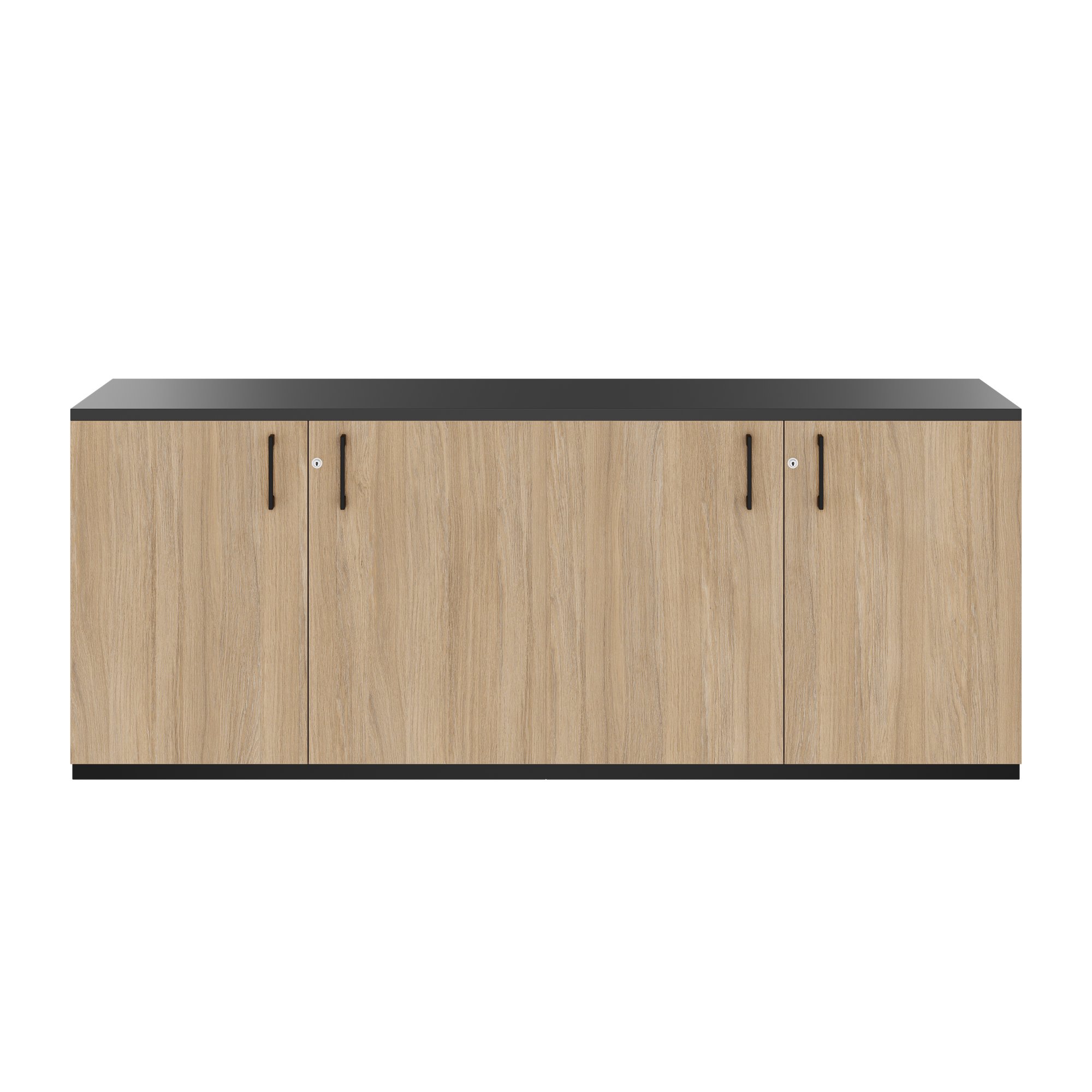 CHOICE Cupboard set | 2OH, 2000 x 785 mm, amber oak - 3 Main Image