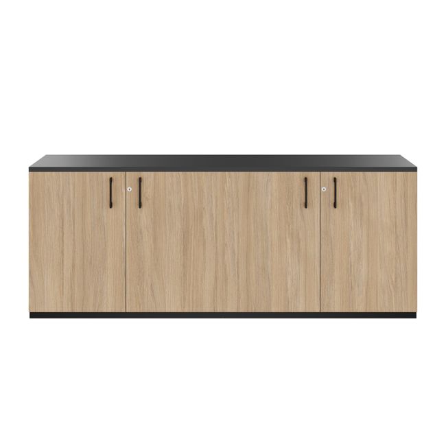 CHOICE Schrankset | 2OH, 2000 x 785 mm, Bernsteineiche