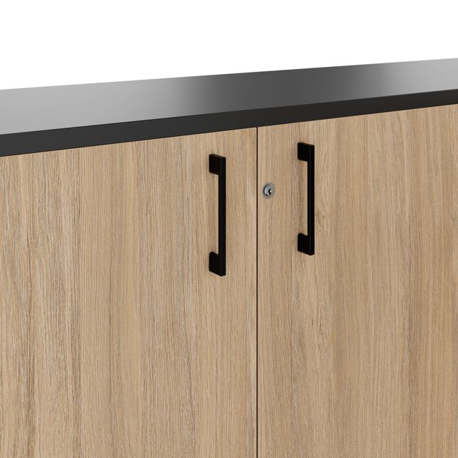 CHOICE Schrankset | 2OH, 2000 x 785 mm, Bernsteineiche