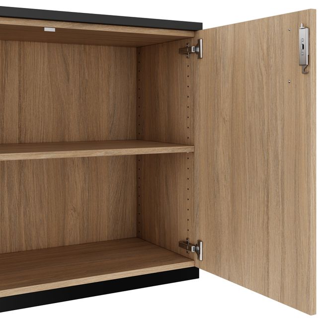 CHOICE Schrankset | 2OH, 2000 x 785 mm, Bernsteineiche