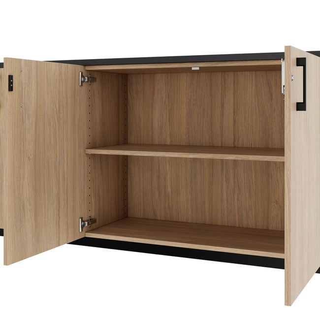 CHOICE Schrankset | 2OH, 2000 x 785 mm, Bernsteineiche