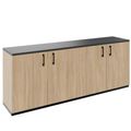 CHOICE Cupboard set | 2OH, 2000 x 785 mm, amber oak - 1 Thumbnail Image