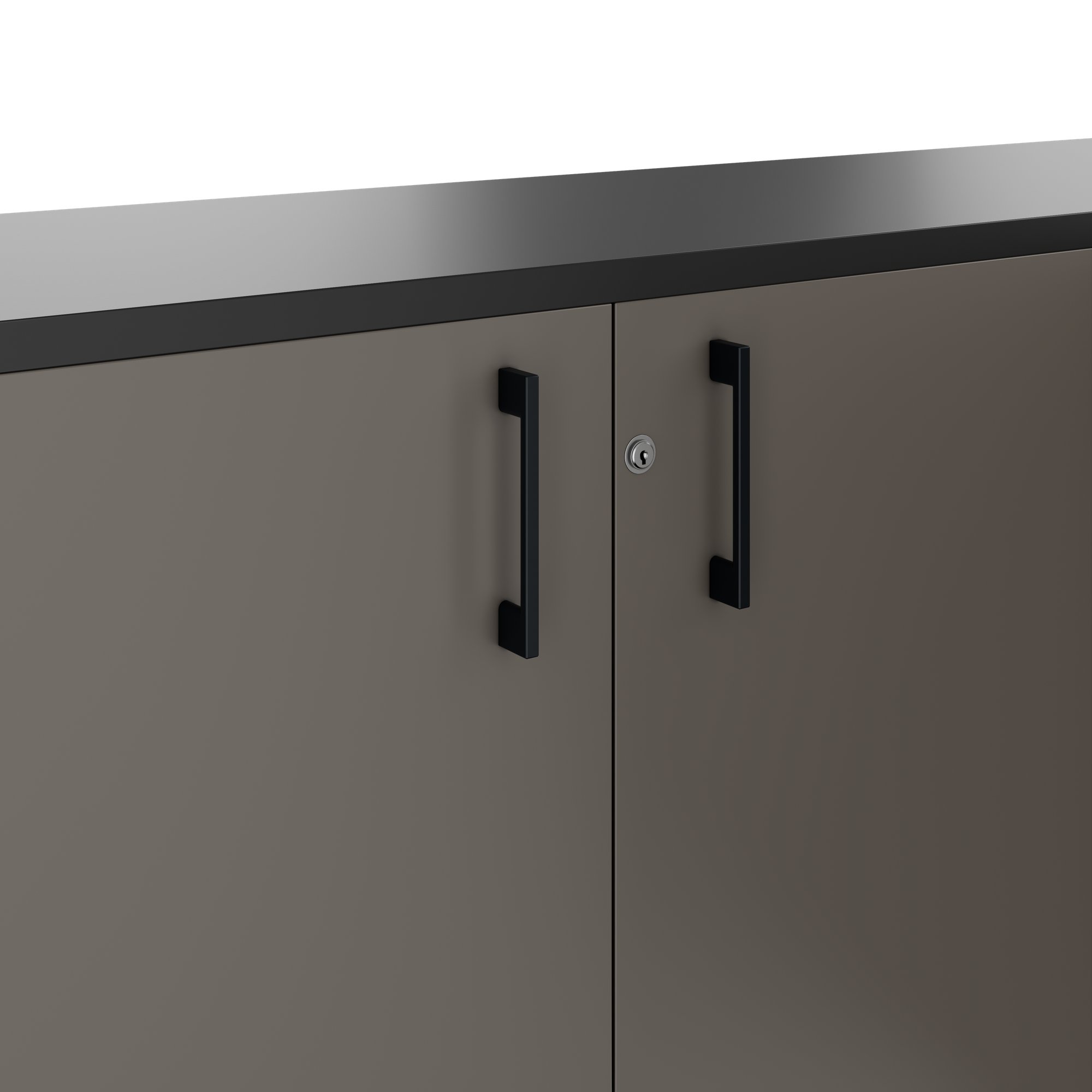 CHOICE Cupboard set | 2OH, 2000 x 785 mm, cubanite gray - 6 Main Image
