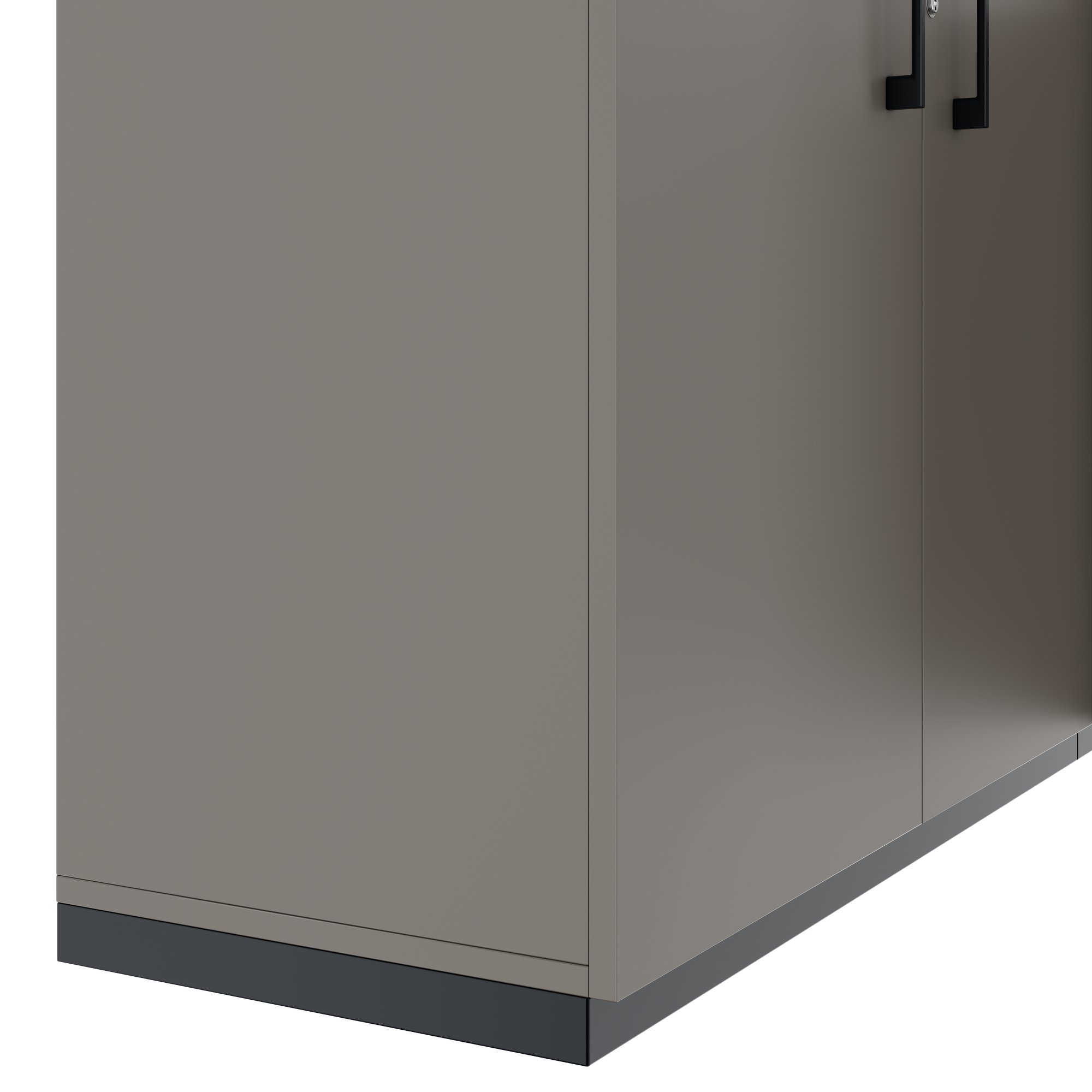 CHOICE Cupboard set | 2OH, 2000 x 785 mm, cubanite gray - 5 Main Image