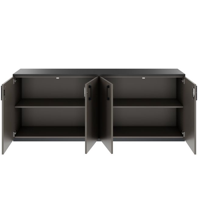 CHOICE Schrankset | 2OH, 2000 x 785 mm, Cubanitgrau