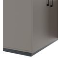 CHOICE Cupboard set | 2OH, 2000 x 785 mm, cubanite gray - 5 Thumbnail Image
