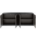 CHOICE Cupboard set | 2OH, 2000 x 785 mm, cubanite gray - 4 Thumbnail Image