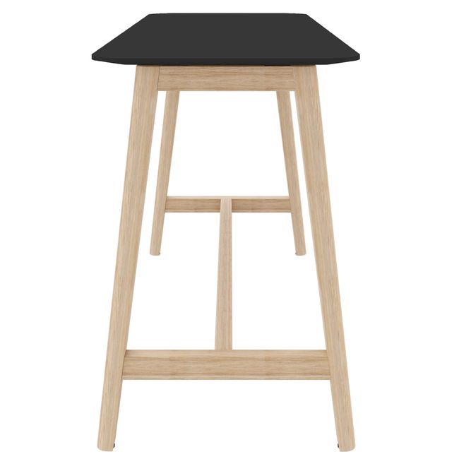 NOVA WOOD Hochtisch | 1200-1800 mm, Massivholz-Gestell, HPL NOVA WOOD Hochtisch | 1200-1800 mm, Massivholz-Gestell, HPL