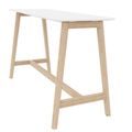 NOVA WOOD Hochtisch | 1200-1800 mm, Massivholz-Gestell, HPL NOVA WOOD Hochtisch | 1200-1800 mm, Massivholz-Gestell, HPL