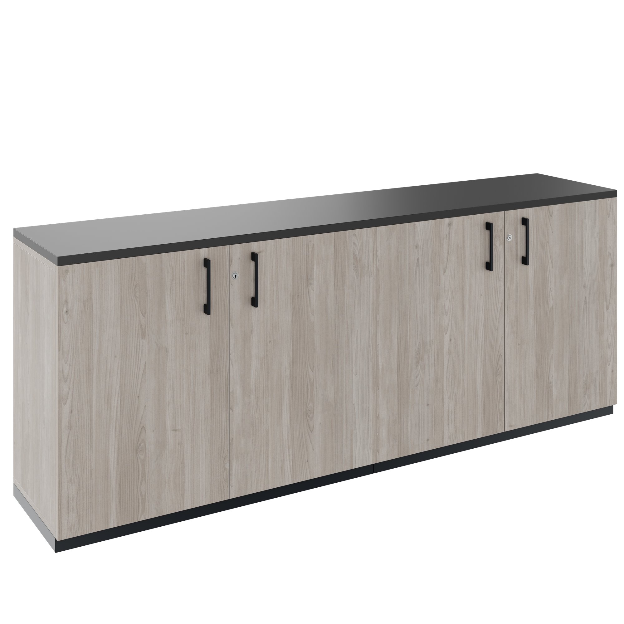 CHOICE Cupboard set | 2OH, 2000 x 785 mm, north oak gray - 1 Main Image