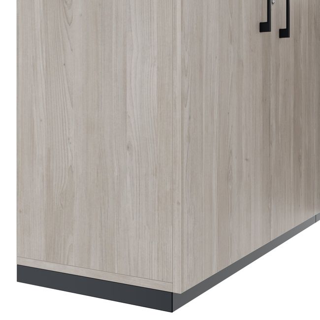 CHOICE Schrankset | 2OH, 2000 x 785 mm, Nordeiche grau