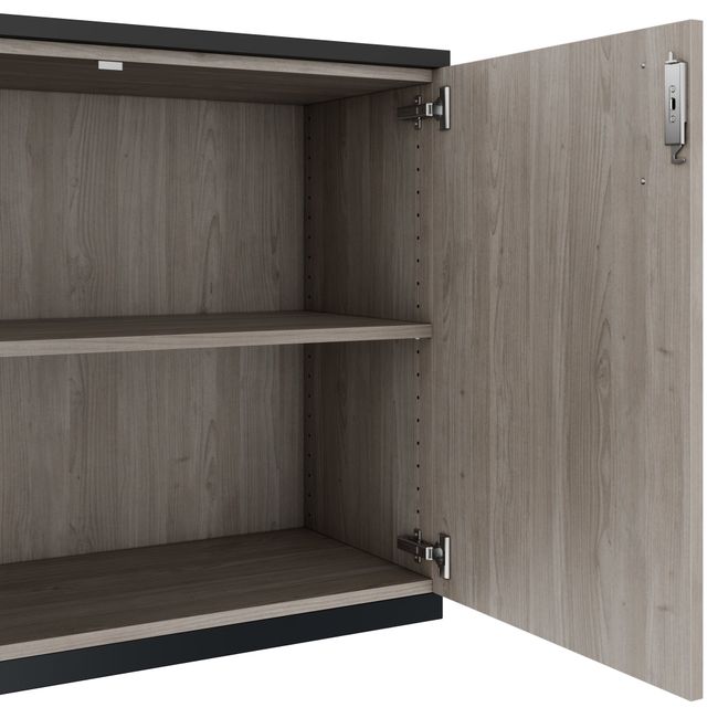 CHOICE Schrankset | 2OH, 2000 x 785 mm, Nordeiche grau